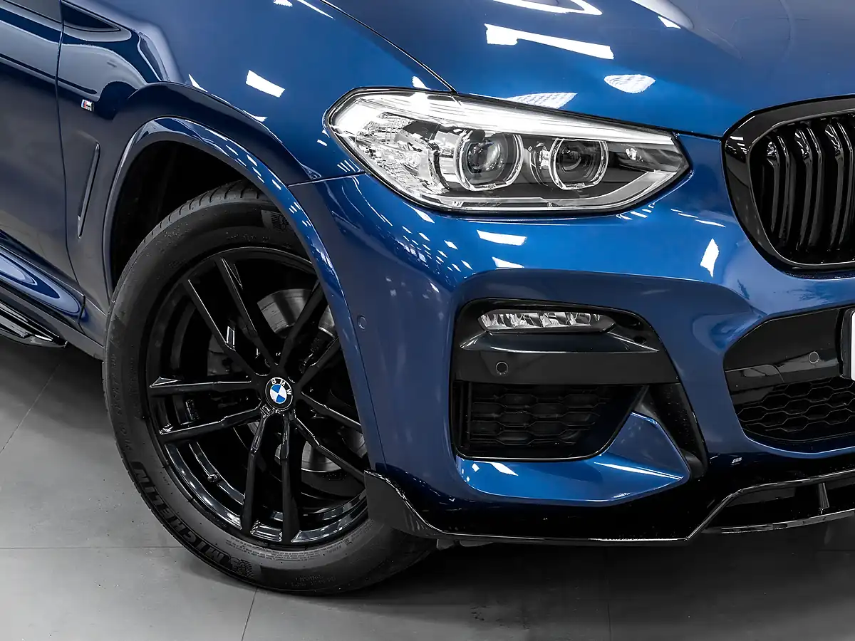 Used 2020 BMW X3 M Sport Blue - Interior and Exterior details 12
