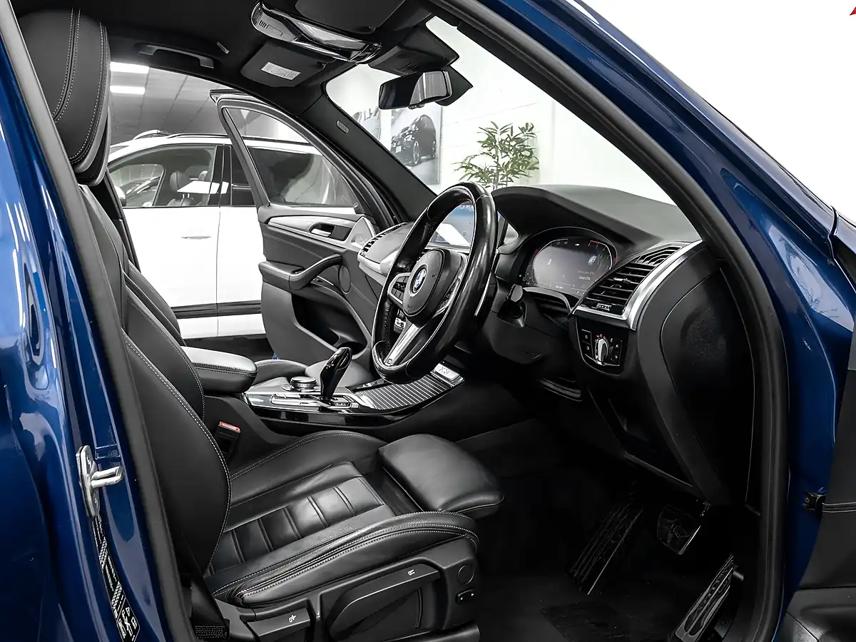 Used 2020 BMW X3 M Sport Blue - Interior and Exterior details 16