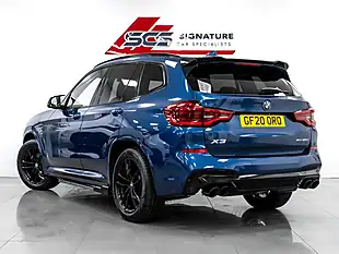 Used 2020 BMW X3 M Sport Blue - Interior and Exterior details 4