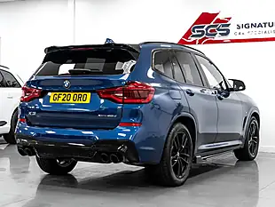 Used 2020 BMW X3 M Sport Blue - Interior and Exterior details 5