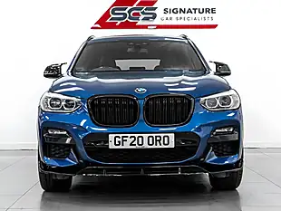 Used 2020 BMW X3 M Sport Blue - Interior and Exterior details 6