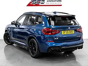 Used 2020 BMW X3 M Sport Blue - Interior and Exterior details 9