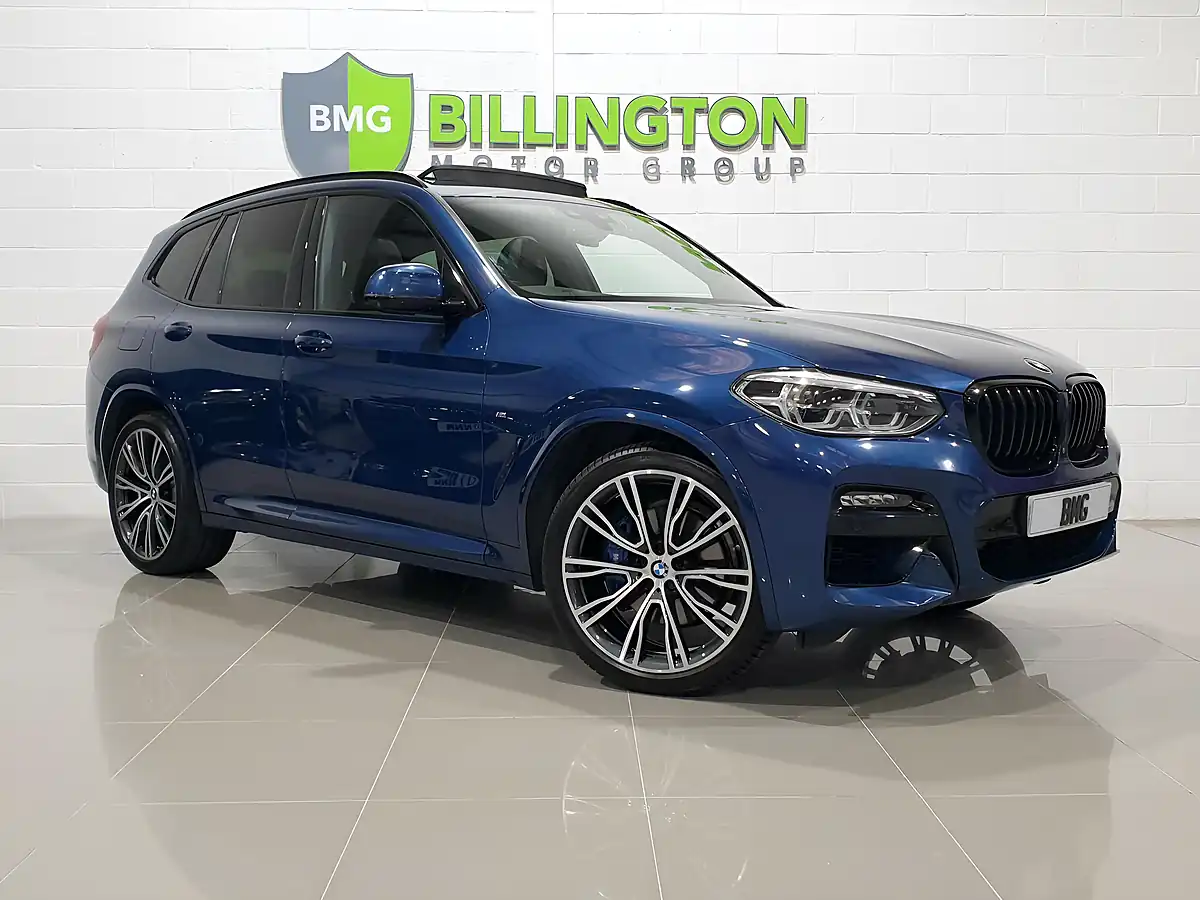 Used 2020 BMW X3 M Sport Phytonic Blue - Interior and Exterior details 12
