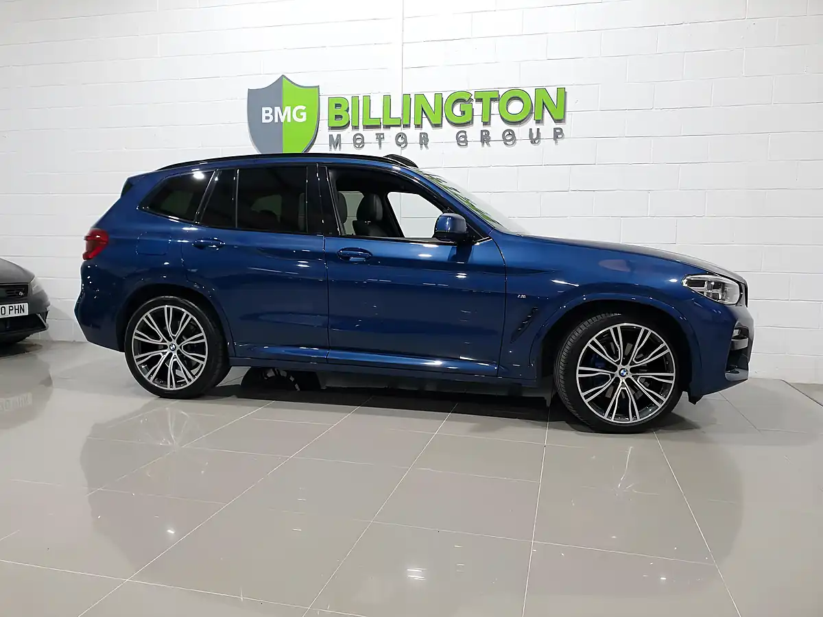 Used 2020 BMW X3 M Sport Phytonic Blue - Interior and Exterior details 13