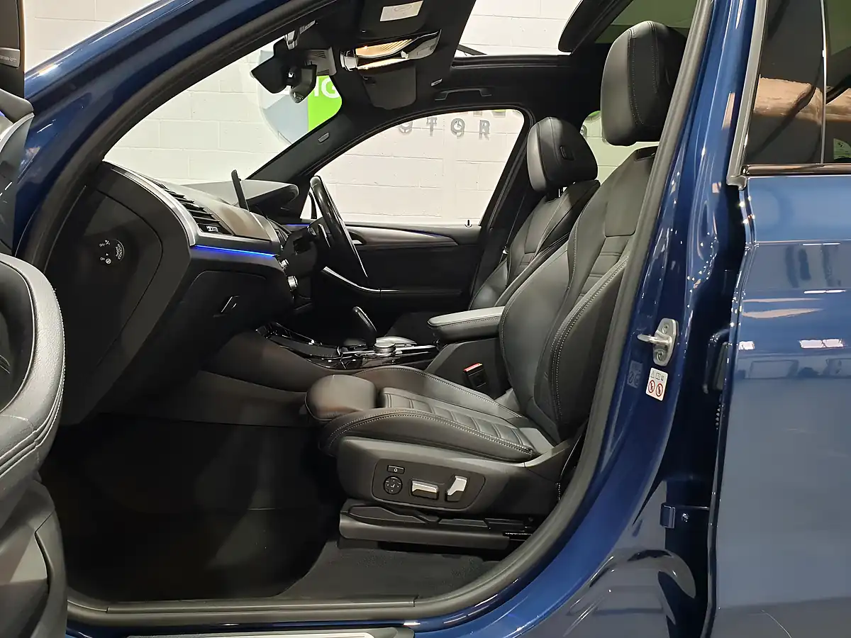 Used 2020 BMW X3 M Sport Phytonic Blue - Interior and Exterior details 16
