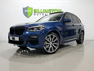 Used 2020 BMW X3 M Sport Phytonic Blue - Interior and Exterior details 3