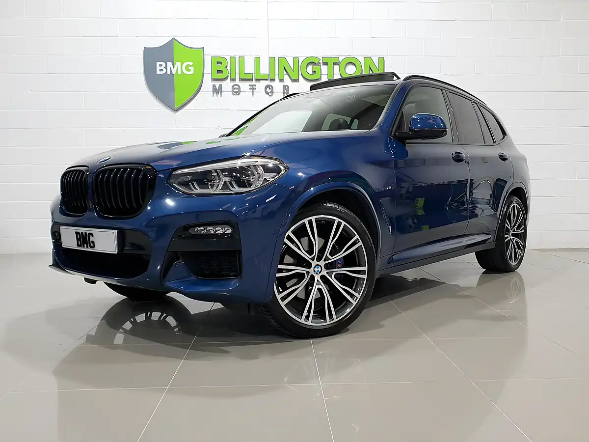 Used 2020 BMW X3 M Sport Phytonic Blue - Interior and Exterior details 3