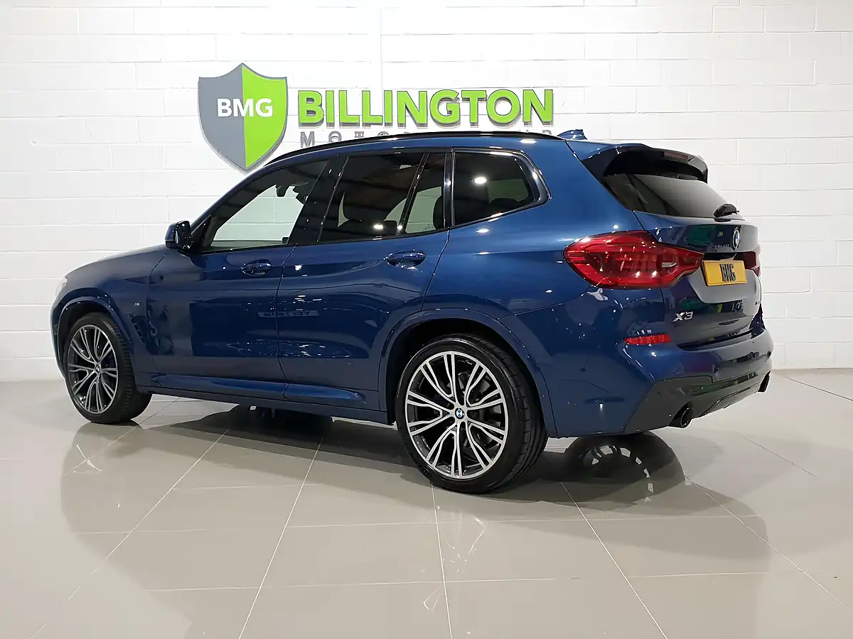 Used 2020 BMW X3 M Sport Phytonic Blue - Interior and Exterior details 5
