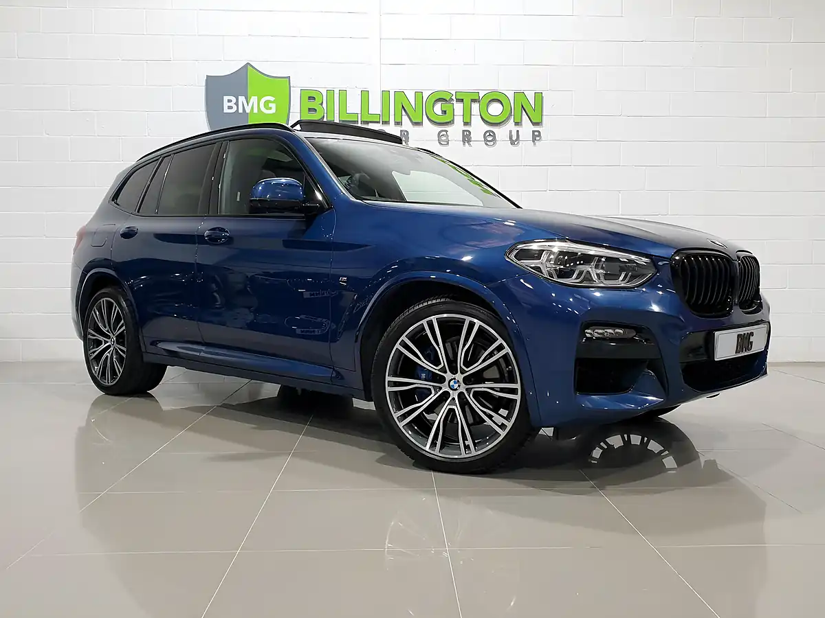 Used 2020 BMW X3 M Sport Phytonic Blue - Interior and Exterior details 9