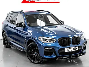 Used 2020 BMW X3 M Sport Phytonic Blue - Interior and Exterior details 8