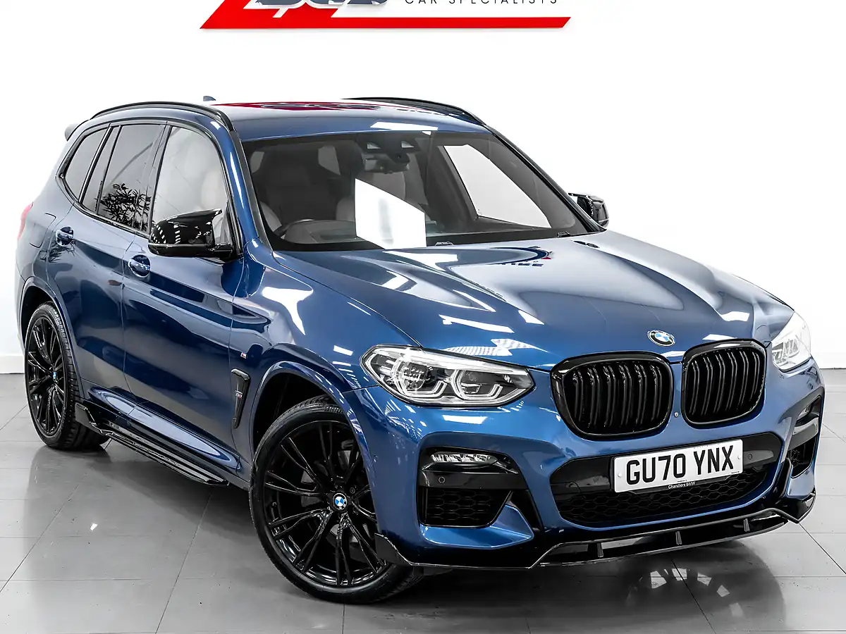 Used 2020 BMW X3 M Sport Phytonic Blue - Interior and Exterior details 8