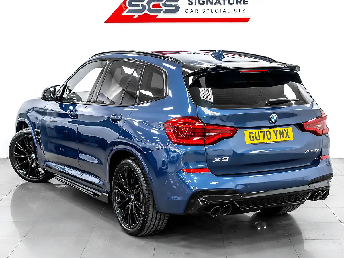 Used 2020 BMW X3 M Sport Phytonic Blue - Interior and Exterior details 9
