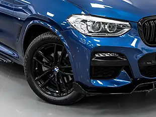 Used 2020 BMW X3 M Sport Phytonic Blue Metallic - Interior and Exterior details 12