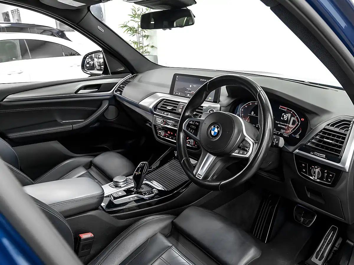Used 2020 BMW X3 M Sport Phytonic Blue Metallic - Interior and Exterior details 19