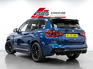 Used 2020 BMW X3 M Sport Phytonic Blue Metallic - Interior and Exterior details 4
