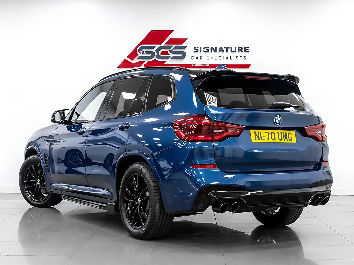 Used 2020 BMW X3 M Sport Phytonic Blue Metallic - Interior and Exterior details 4