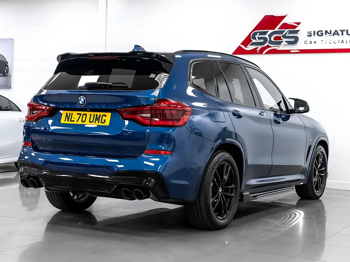 Used 2020 BMW X3 M Sport Phytonic Blue Metallic - Interior and Exterior details 5