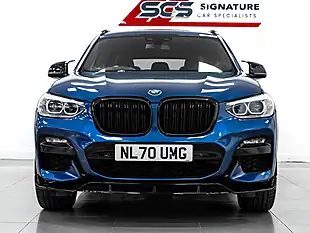Used 2020 BMW X3 M Sport Phytonic Blue Metallic - Interior and Exterior details 6