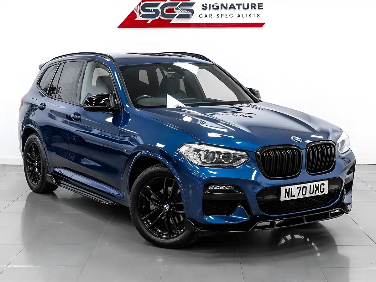 Used 2020 BMW X3 M Sport Phytonic Blue Metallic - Interior and Exterior details 8