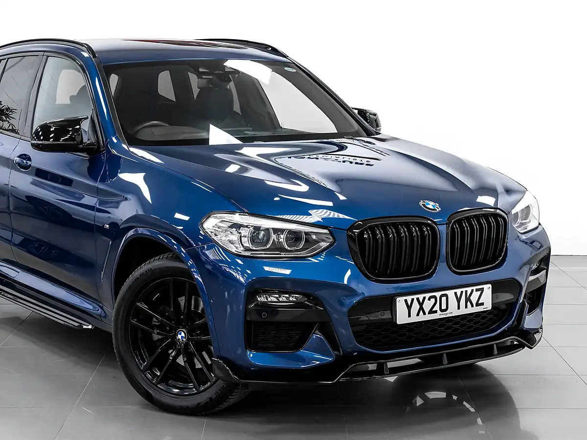 Used 2020 BMW X3 M Sport Phytonic Blue Metallic - Interior and Exterior details 10