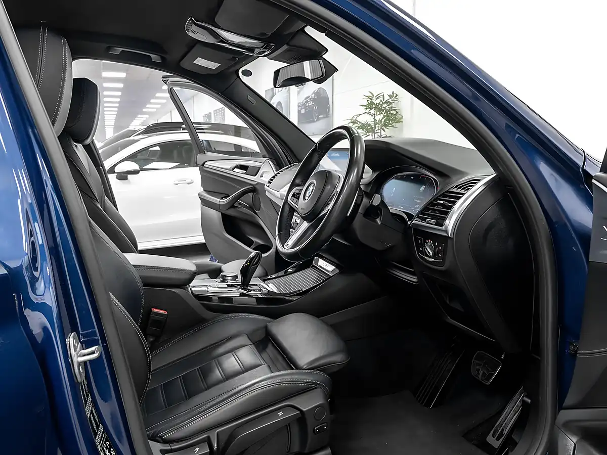 Used 2020 BMW X3 M Sport Phytonic Blue Metallic - Interior and Exterior details 15