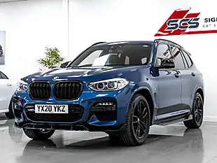 Used 2020 BMW X3 M Sport Phytonic Blue Metallic - Interior and Exterior details 2