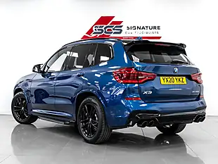 Used 2020 BMW X3 M Sport Phytonic Blue Metallic - Interior and Exterior details 4