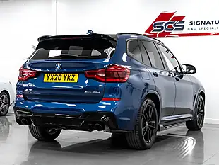 Used 2020 BMW X3 M Sport Phytonic Blue Metallic - Interior and Exterior details 5