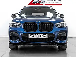 Used 2020 BMW X3 M Sport Phytonic Blue Metallic - Interior and Exterior details 6