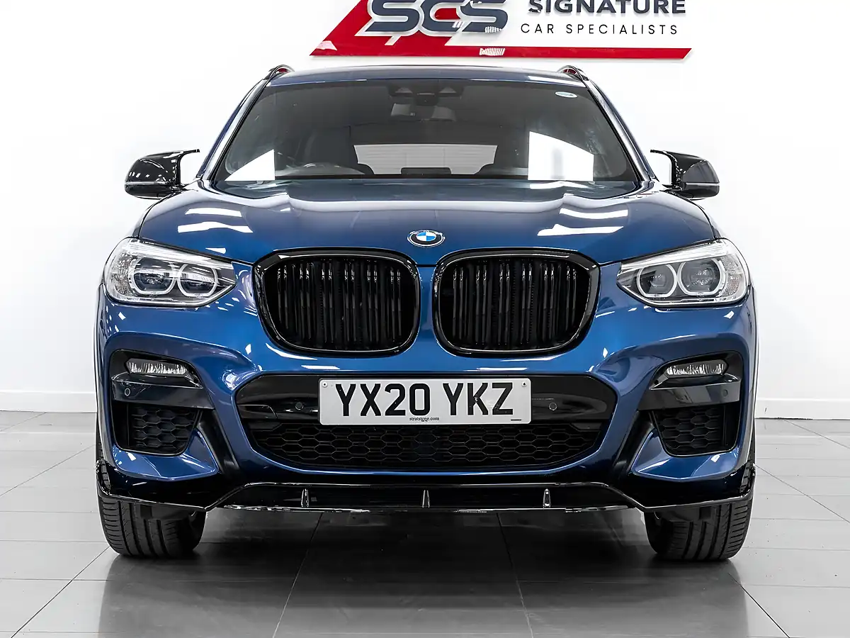 Used 2020 BMW X3 M Sport Phytonic Blue Metallic - Interior and Exterior details 6
