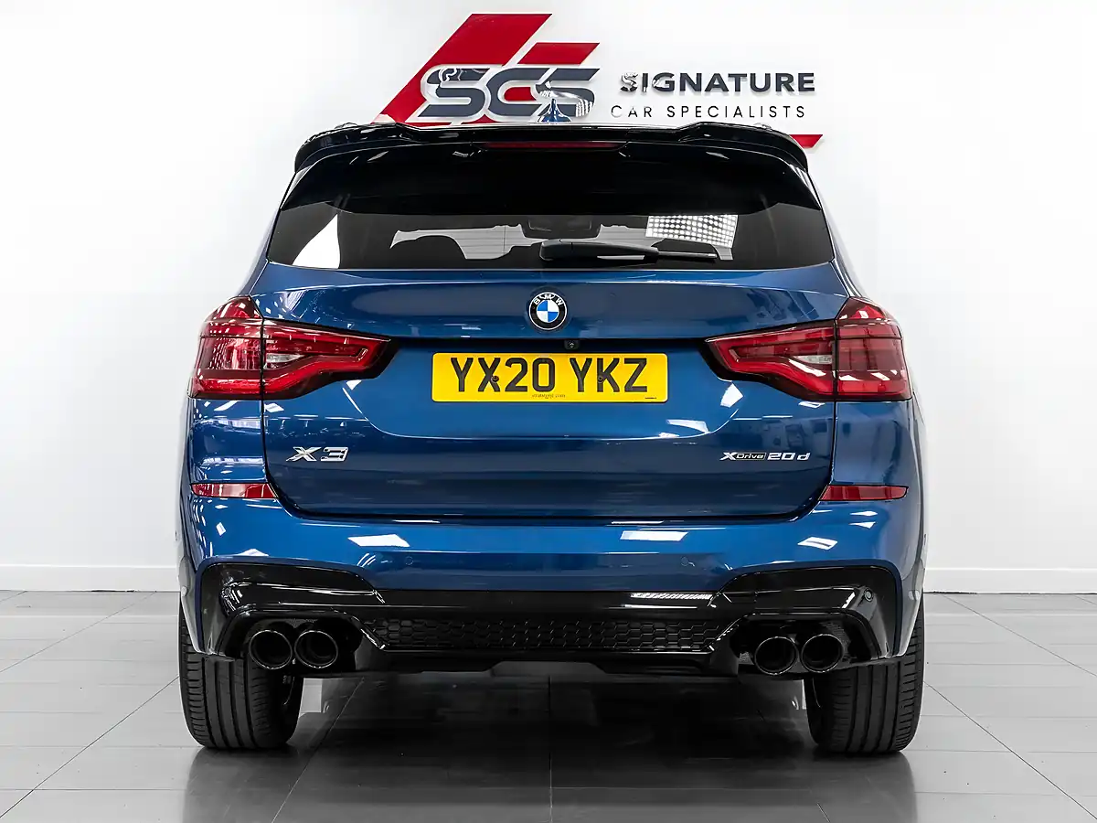 Used 2020 BMW X3 M Sport Phytonic Blue Metallic - Interior and Exterior details 7