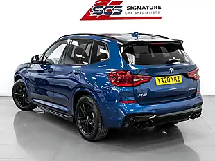 Used 2020 BMW X3 M Sport Phytonic Blue Metallic - Interior and Exterior details 9