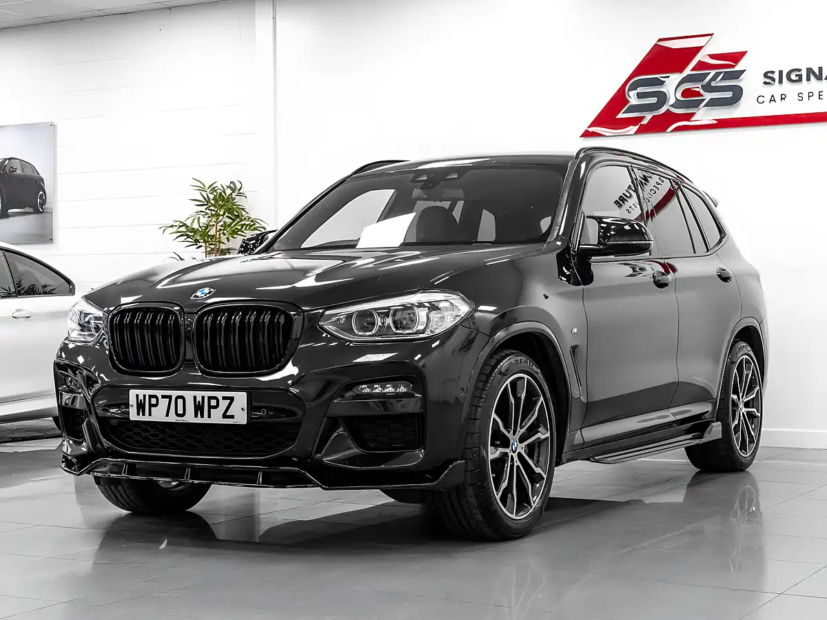 Used 2020 BMW X3 M Sport Sapphire Black - Interior and Exterior details 2
