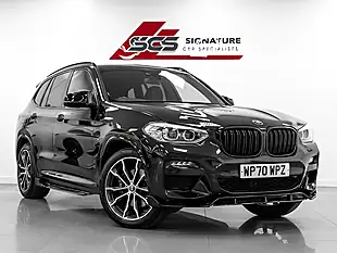 Used 2020 BMW X3 M Sport Sapphire Black - Interior and Exterior details 20