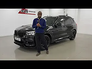 Used 2020 BMW X3 M Sport Sapphire Black - Interior and Exterior details 20