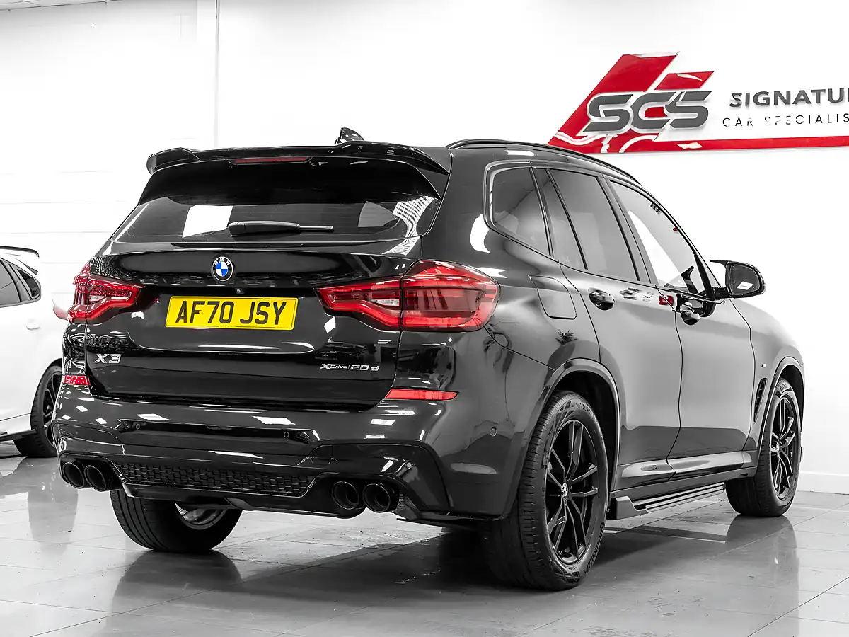 Used 2020 BMW X3 M Sport Sapphire Black - Interior and Exterior details 4