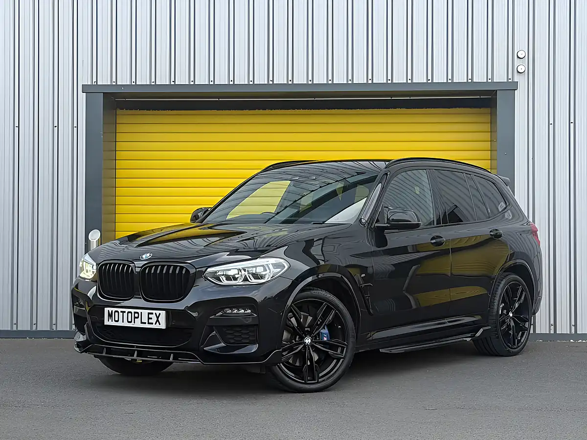Used 2020 BMW X3 M40i Black - Front View