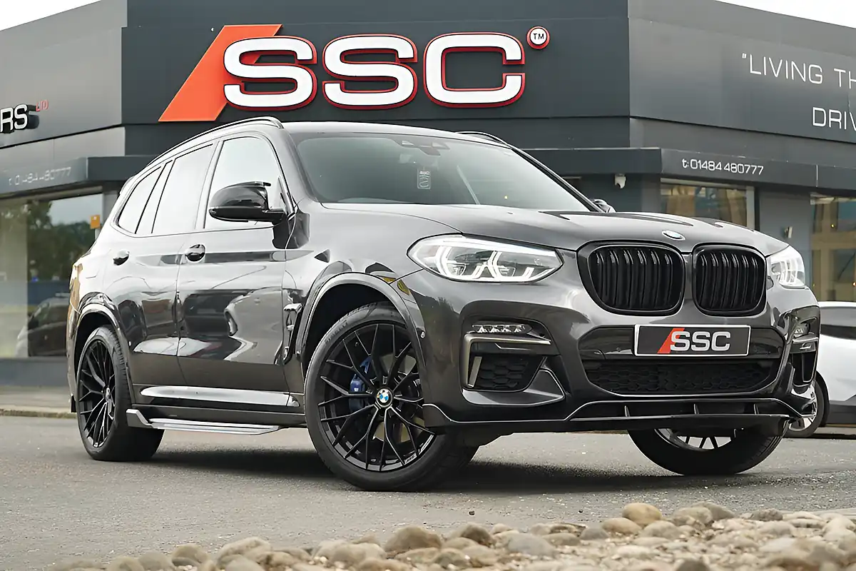 Used 2020 BMW X3 M40i Grey - Front View