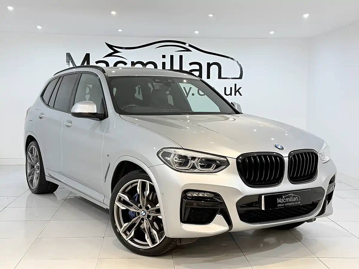 Used 2020 BMW X3 Xdrive Silver - Front View