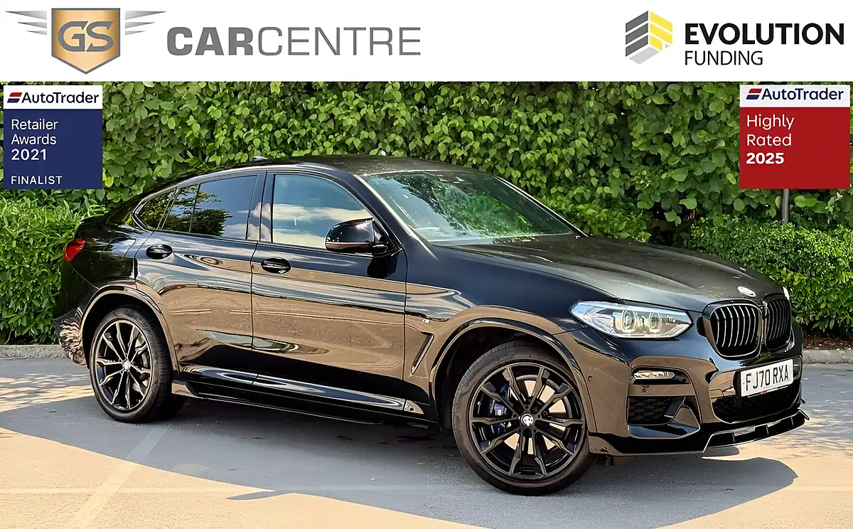 Used 2020 BMW X4 M Sport Black - Front View