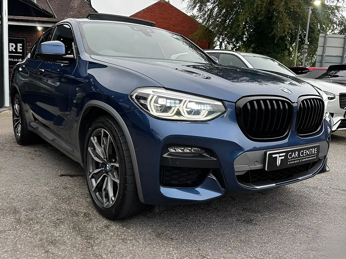Used 2020 BMW X4 M Sport X Blue - Interior and Exterior details 10