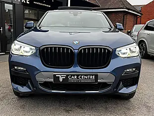 Used 2020 BMW X4 M Sport X Blue - Interior and Exterior details 11