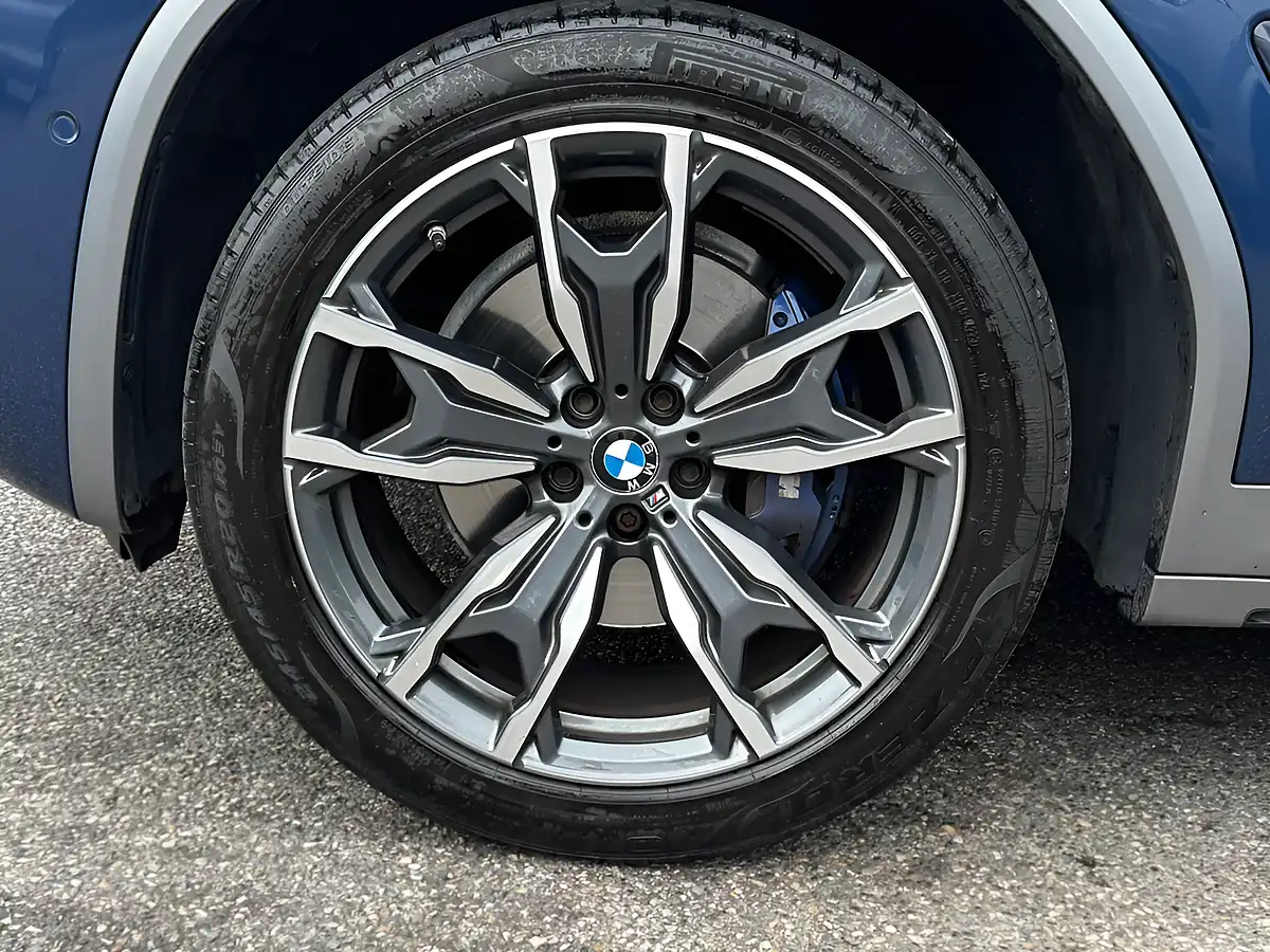 Used 2020 BMW X4 M Sport X Blue - Interior and Exterior details 12