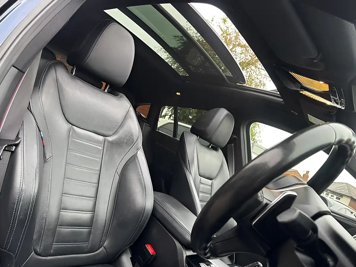 Used 2020 BMW X4 M Sport X Blue - Interior and Exterior details 13