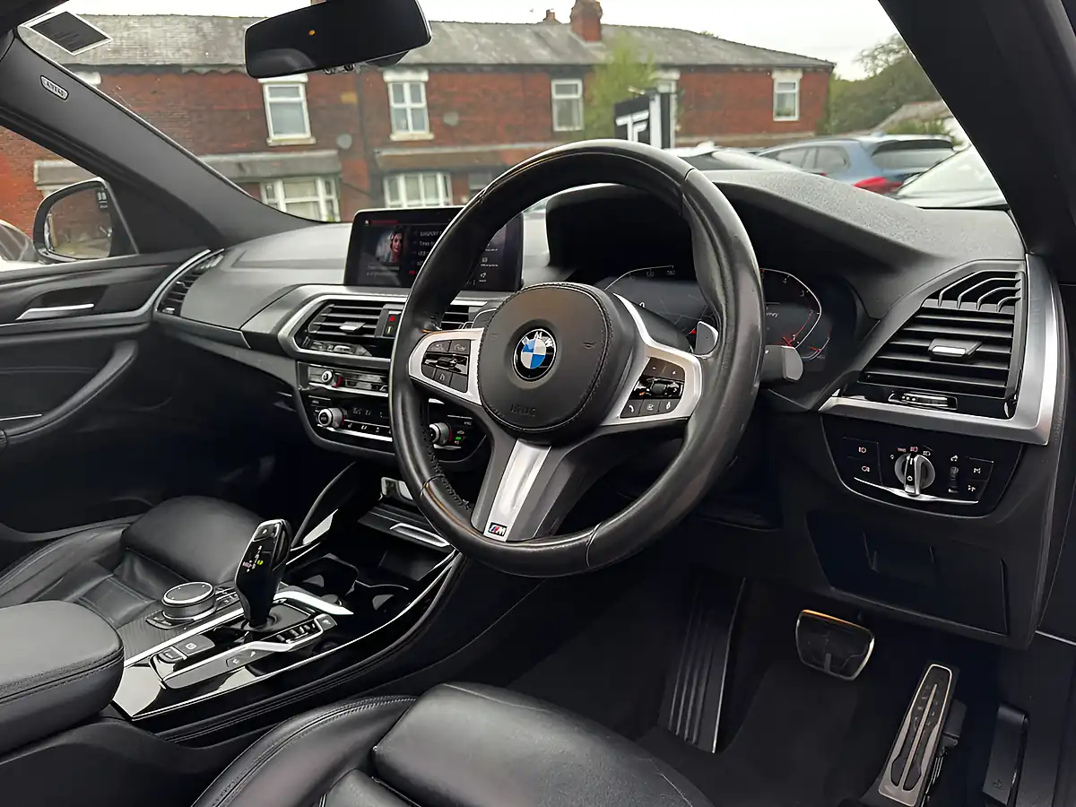 Used 2020 BMW X4 M Sport X Blue - Interior and Exterior details 14