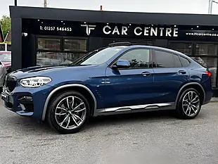 Used 2020 BMW X4 M Sport X Blue - Interior and Exterior details 3