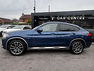 Used 2020 BMW X4 M Sport X Blue - Interior and Exterior details 5