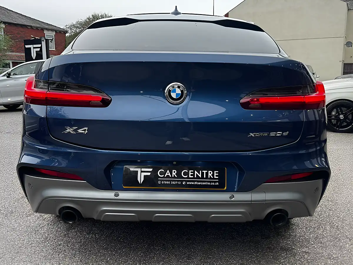 Used 2020 BMW X4 M Sport X Blue - Interior and Exterior details 7