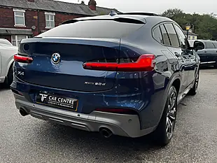 Used 2020 BMW X4 M Sport X Blue - Interior and Exterior details 8