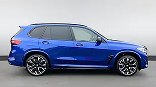 Used 2020 BMW X5 M Competition Blue - Interior and Exterior details 3